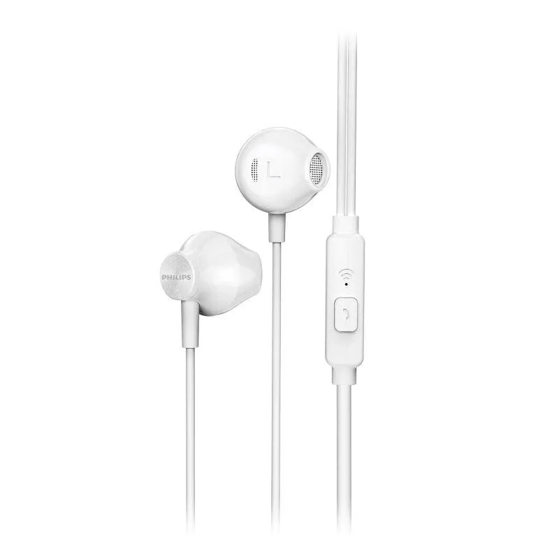 Philips Wired Earbud Earphones White