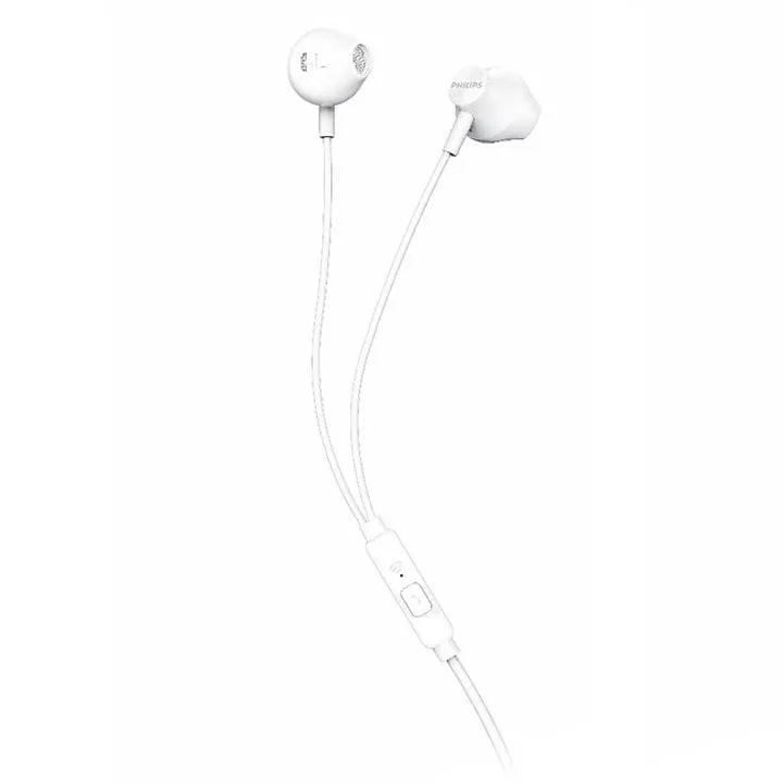 Philips Wired Earbud Earphones White