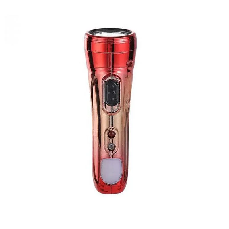 Portable Led Uv Rechargeable Flashlight Fa-8688