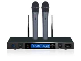 Pro UHF Dual Wireless Microphone System