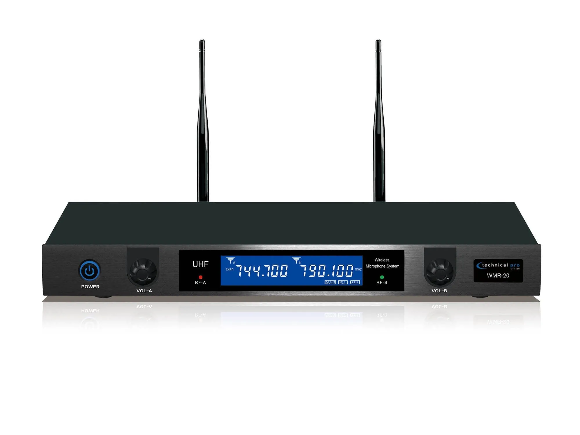 Pro UHF Dual Wireless Microphone System