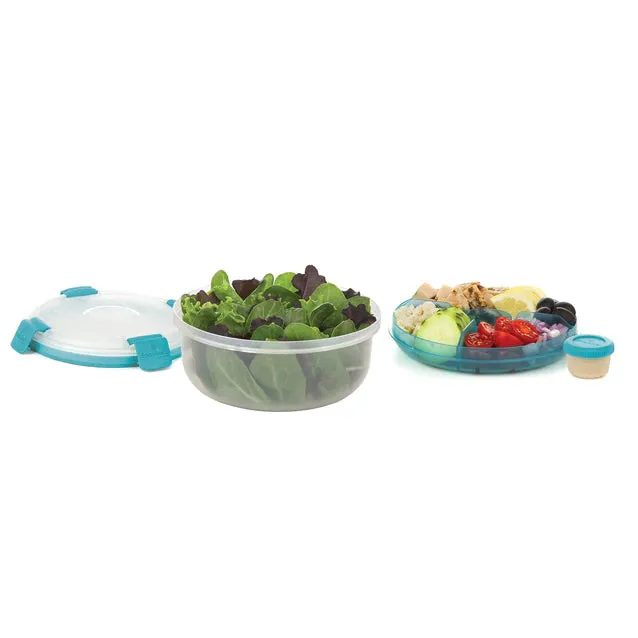 Progressive SnapLock 3pc Salad Snap & Go Container