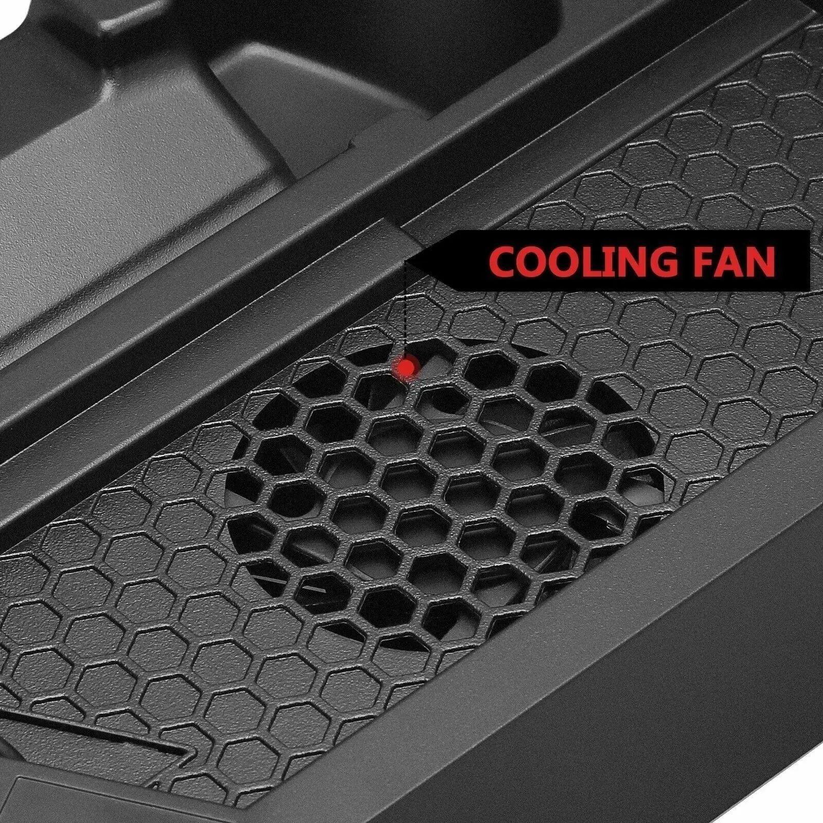 PS4 Cooling Station Vertical Stand 2 Controller Charging Dock For