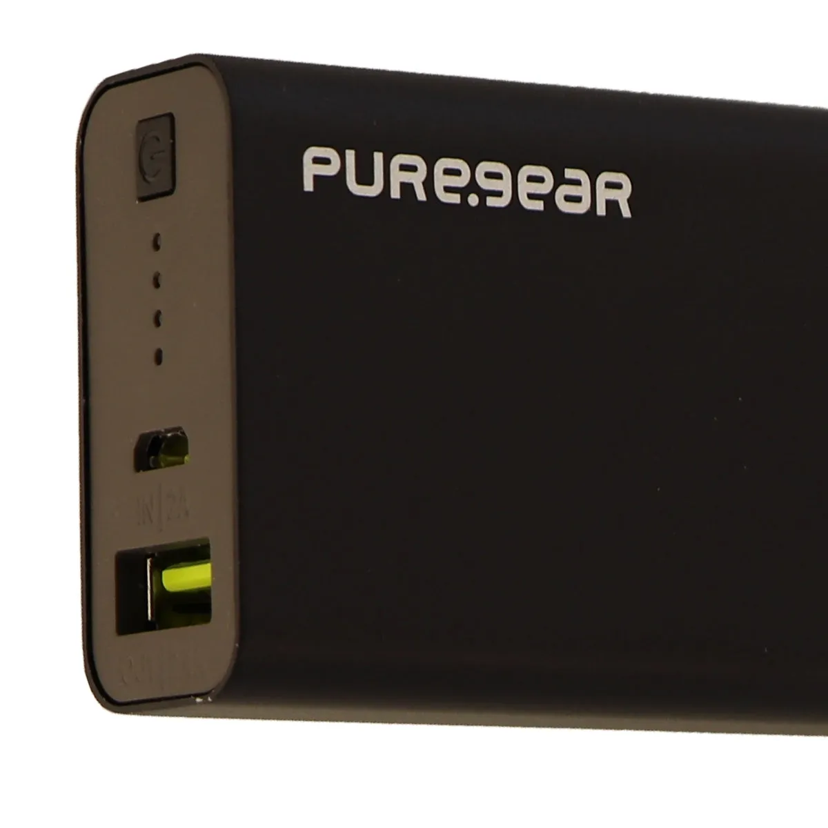 PureGear PureJuice 5,200mAh Portable Power Bank with 2.4-Amp USB Port - Black