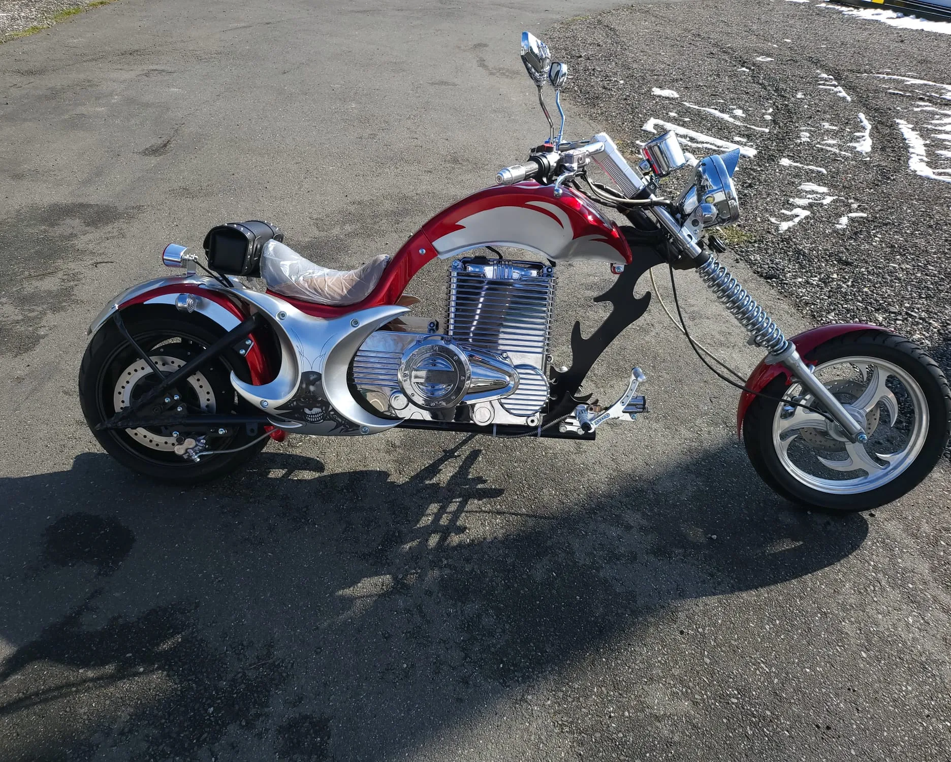 RAWATRON CUSTOM ELECTRIC CHOPPER 72V