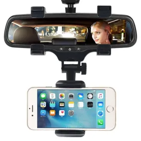 Rearview Mirror Phone Holder