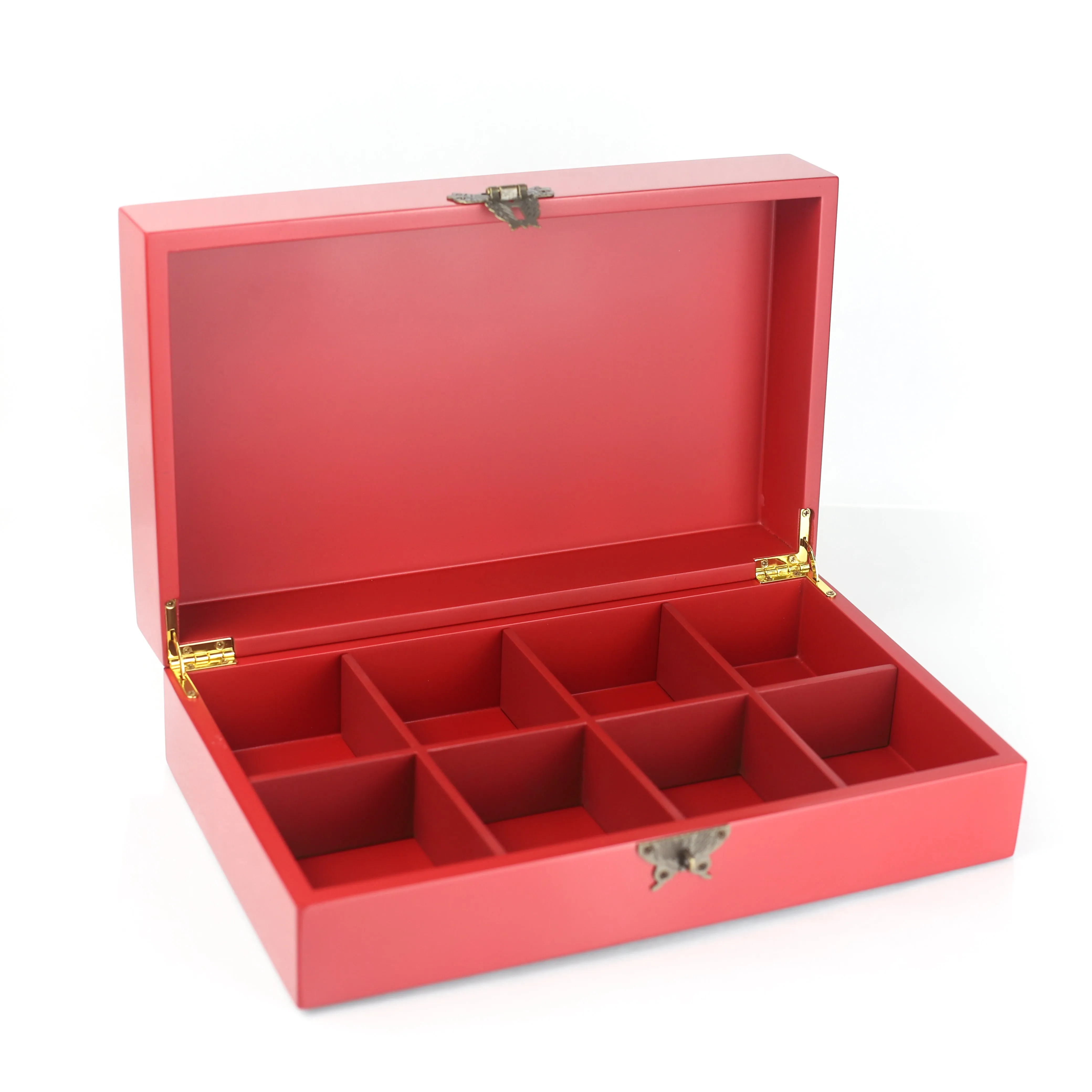 Red Lacquer Jewellery Box - Koon Seng Shophouses