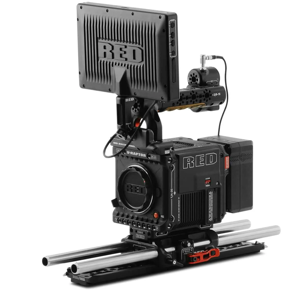 Red V-RAPTOR 8K VV Production Pack (Including Batteries) (V-Lock)