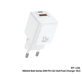 REMAX Batt Series | 33W | Fast Charger | ECO Friendly