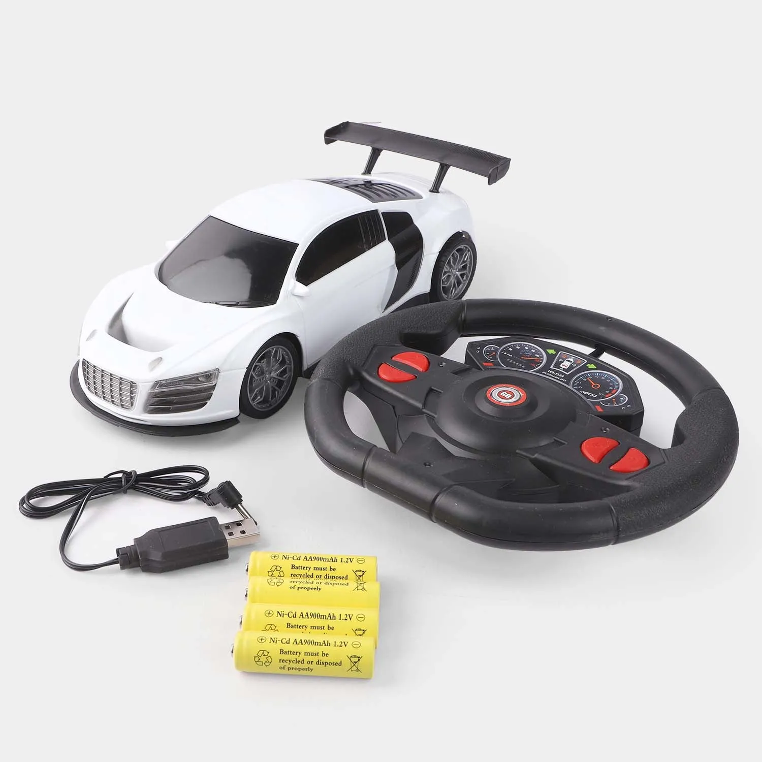 Remote Control Racing Car Gravity Sensor | White