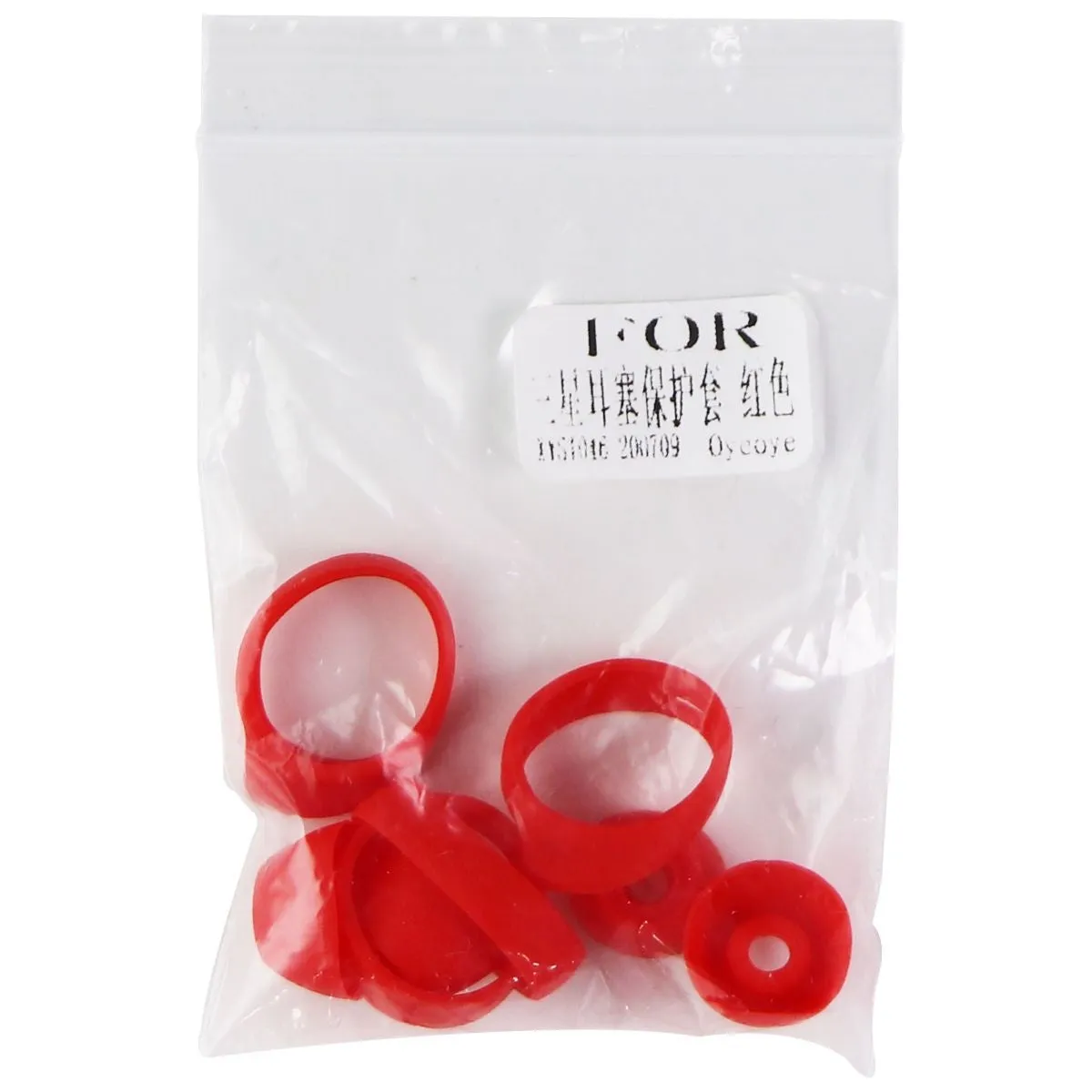 Replacement Ear-Gel & Ear-Wing Pack for Galaxy Buds & (Buds ) - Red