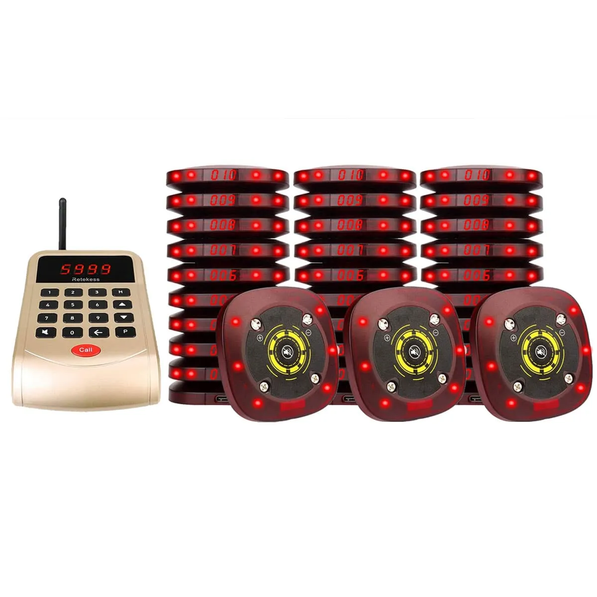 Retekess T118 Wireless Coaster Pager System 999 Channel