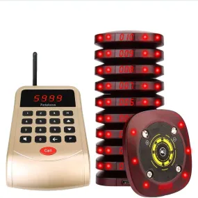 Retekess T118 Wireless Coaster Pager System 999 Channel