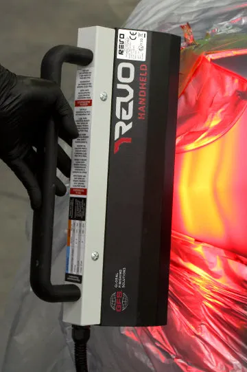 REVO Handheld Accelerated Infrared Curing System