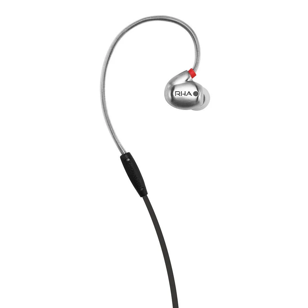 RHA T10i High Fidelity, Noise Isolating In-Ear Headphone with Remote and Microphone