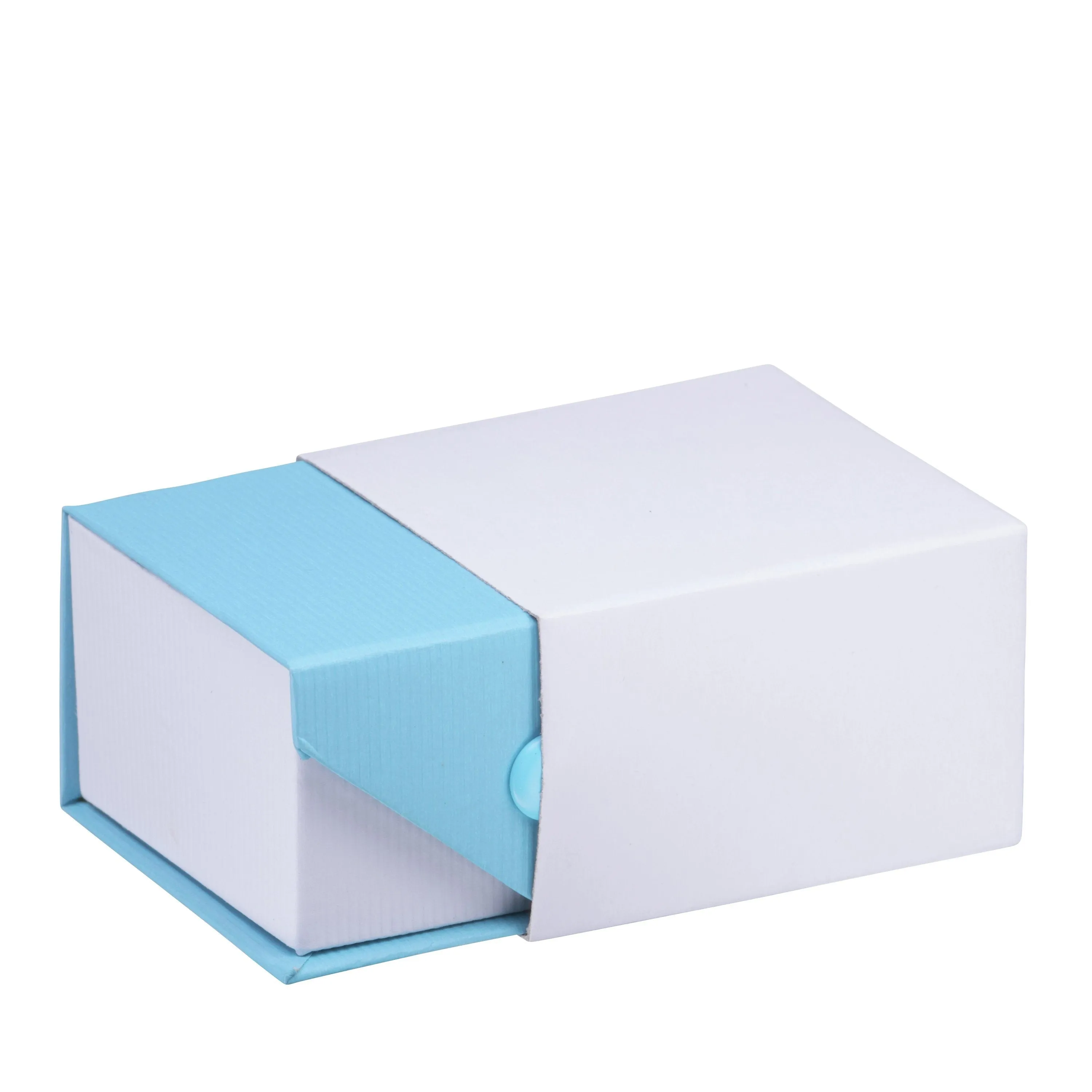 Ribbed Paper Snap Bracelet Box, Prim Collection