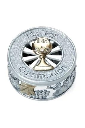 Round Communion Keepsake Box - LI40947