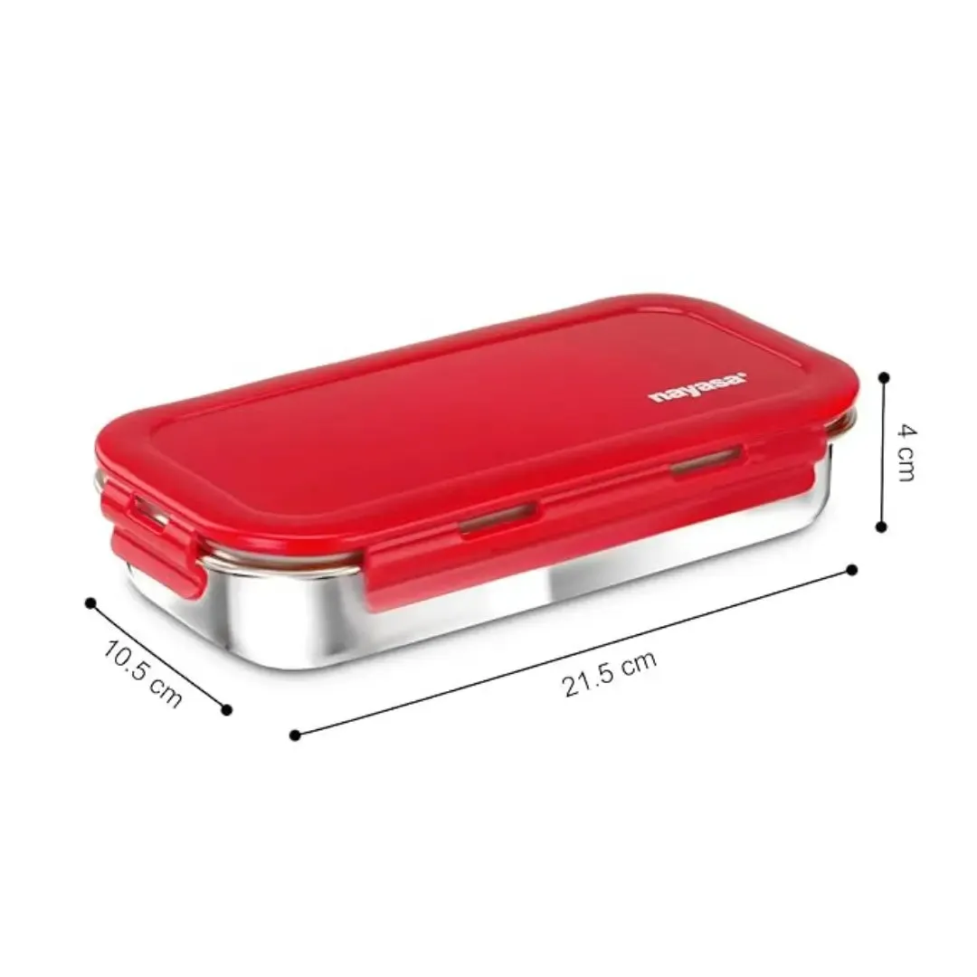 Ruby Steel Lunchbox