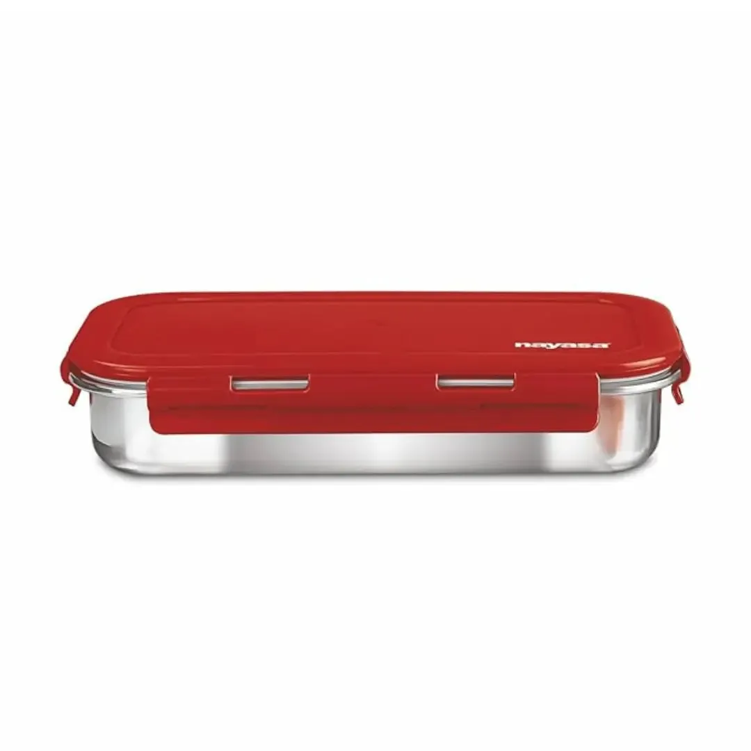 Ruby Steel Lunchbox