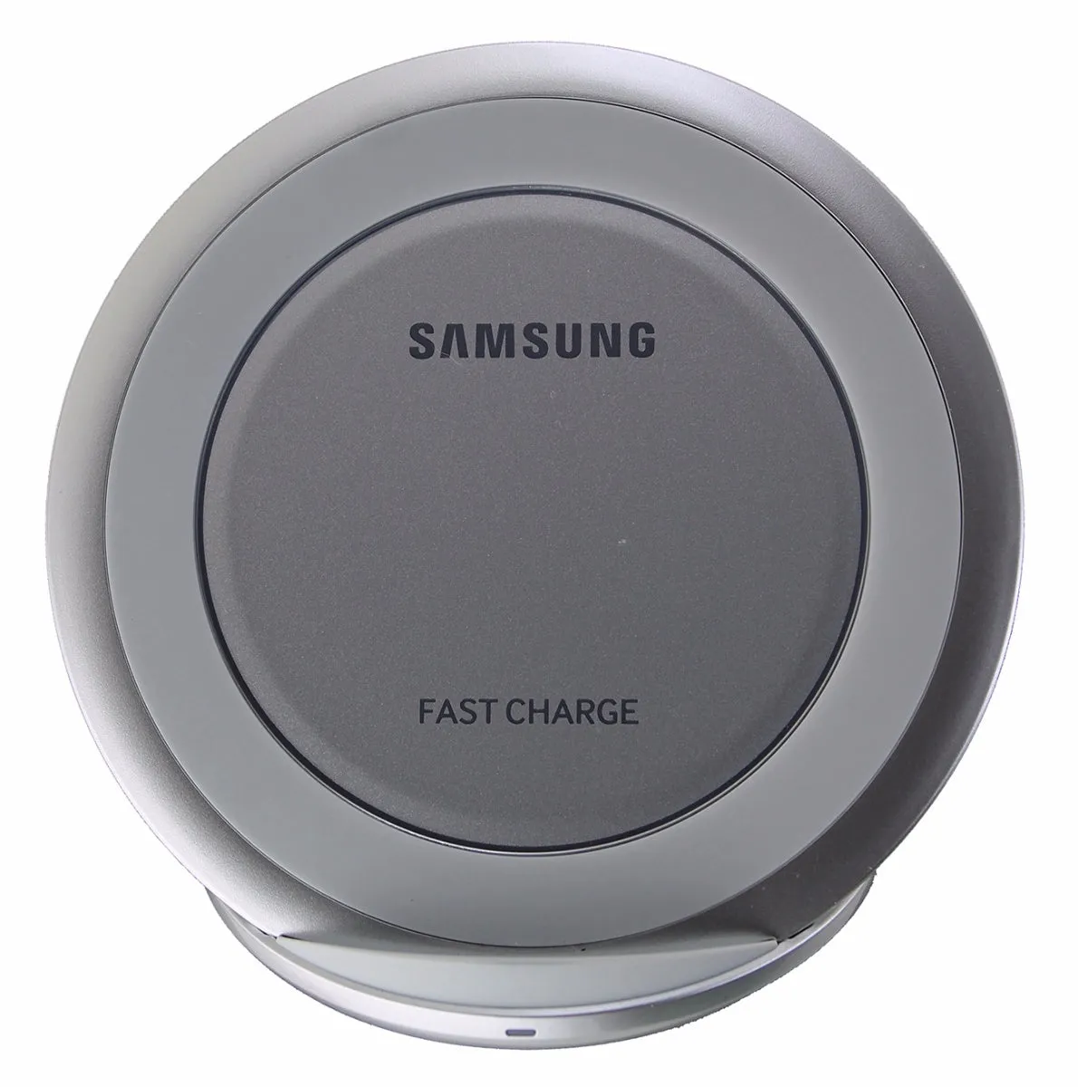 Samsung Fast Charge QI Wireless Charging Stand Adaptive Fast Charging - Silver