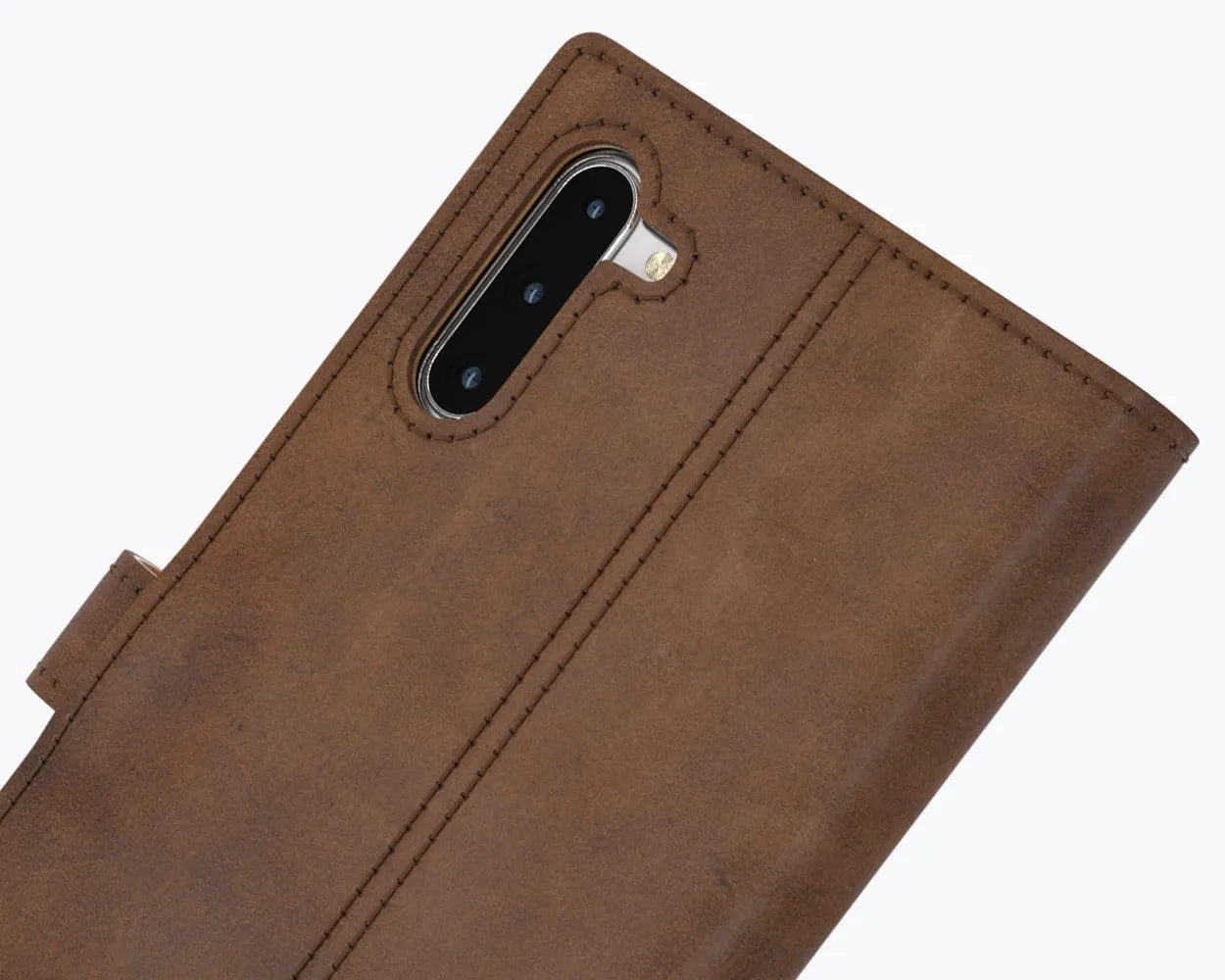 Samsung Galaxy Note 10 - Vintage Leather Wallet (Almost Perfect)