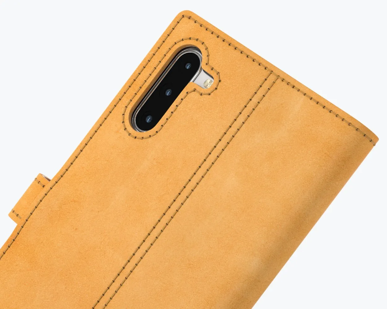 Samsung Galaxy Note 10 - Vintage Leather Wallet (Almost Perfect)