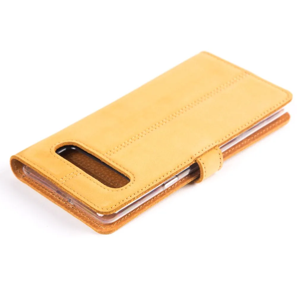 Samsung Galaxy S10 5G - Vintage Leather Wallet (Almost Perfect)