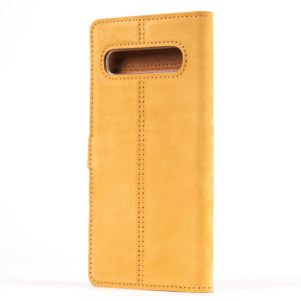 Samsung Galaxy S10 5G - Vintage Leather Wallet (Almost Perfect)