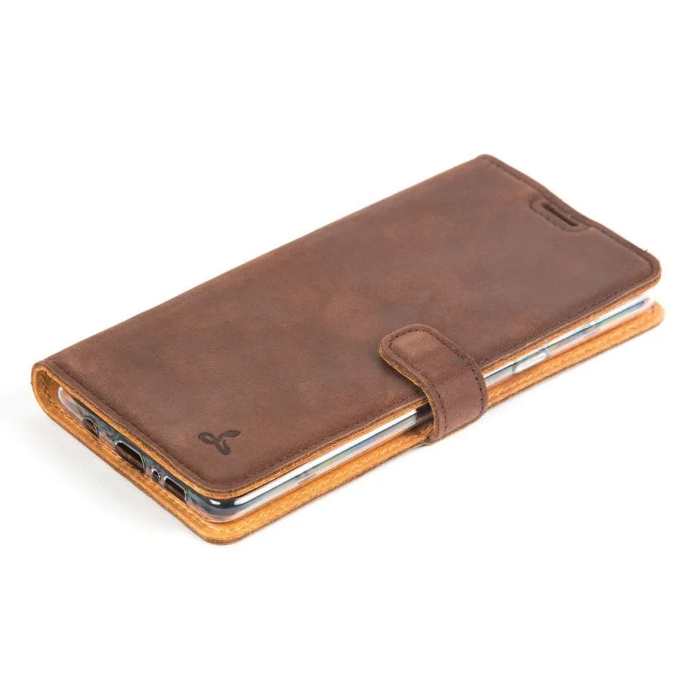 Samsung Galaxy S10 5G - Vintage Leather Wallet (Almost Perfect)