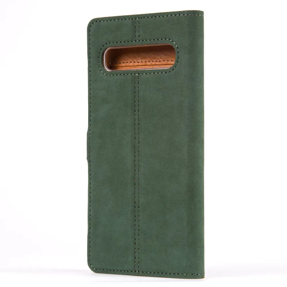 Samsung Galaxy S10 5G - Vintage Leather Wallet (Almost Perfect)