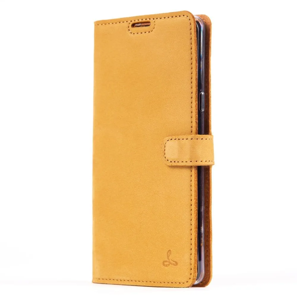 Samsung Galaxy S10 5G - Vintage Leather Wallet (Almost Perfect)