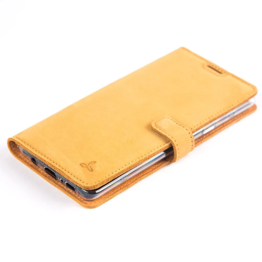 Samsung Galaxy S10 5G - Vintage Leather Wallet (Almost Perfect)