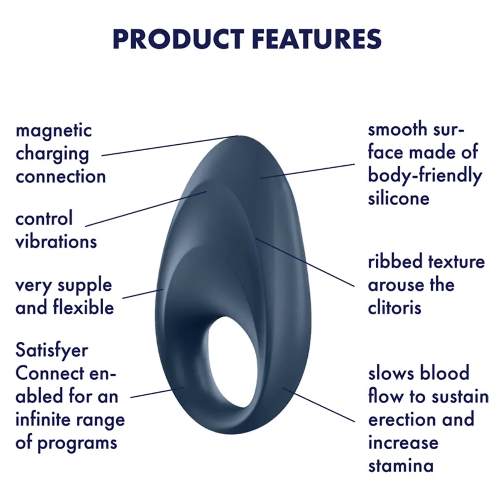 Satisfyer Mighty One Cock Ring Vibrator