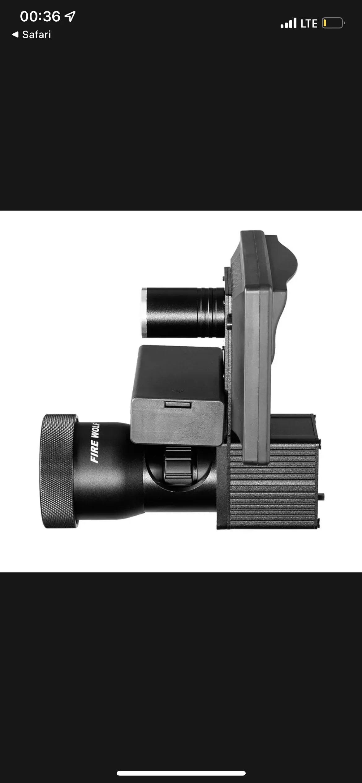 Scope mounted 200m infrared night vision