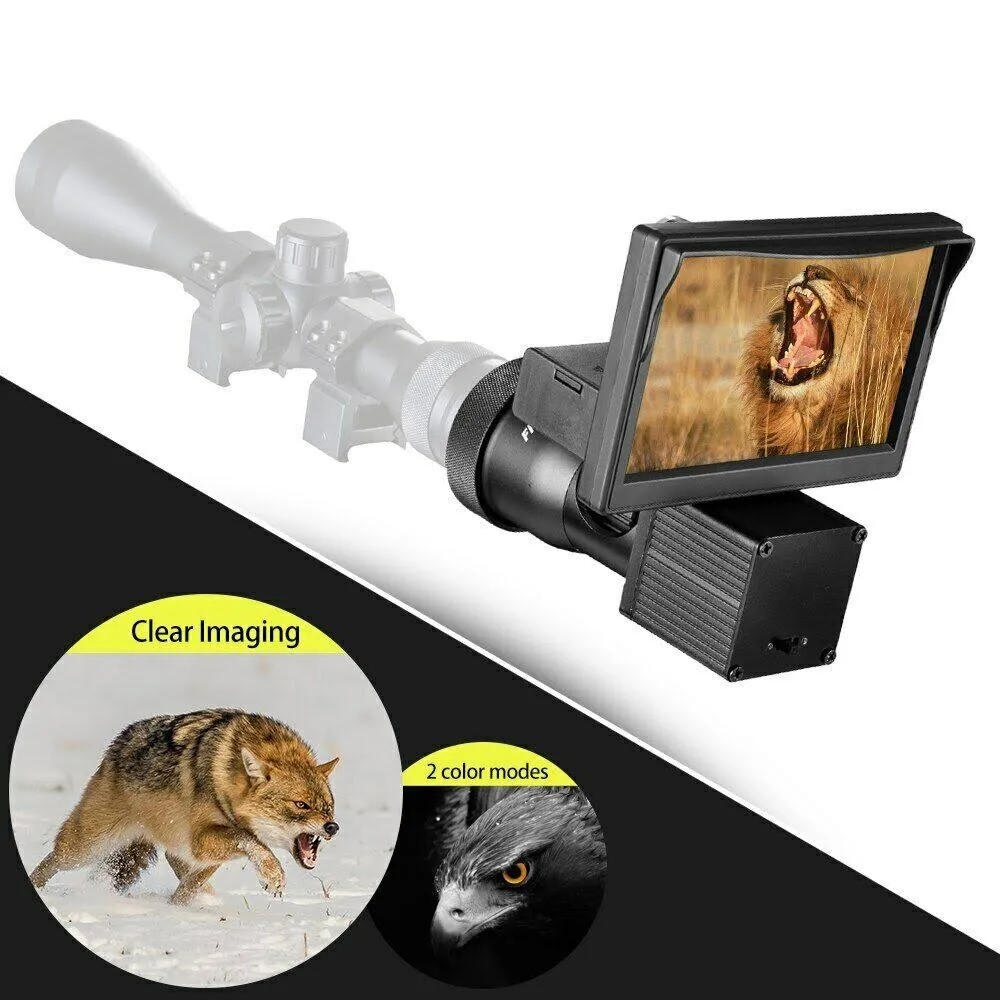 Scope mounted 200m infrared night vision