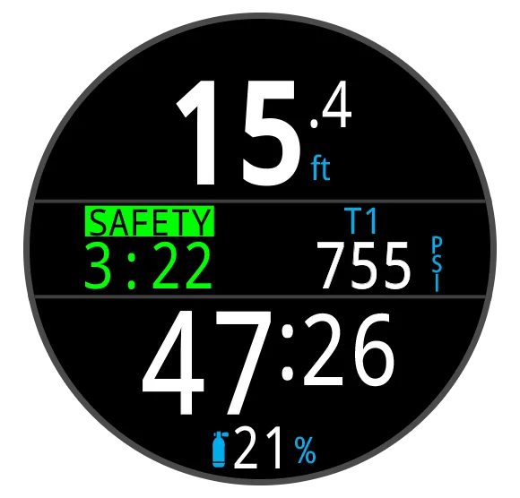 Shearwater Teric Wrist Computer