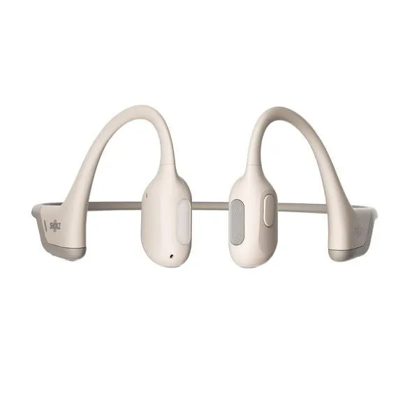 Shokz OpenRun Pro Headphones Open Ear Bone Conduction Wireless Headsets Beige