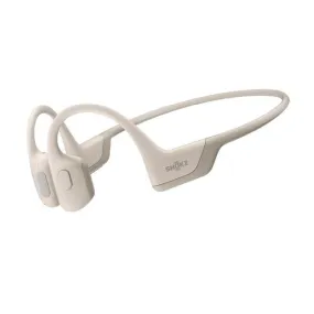 Shokz OpenRun Pro Headphones Open Ear Bone Conduction Wireless Headsets Beige