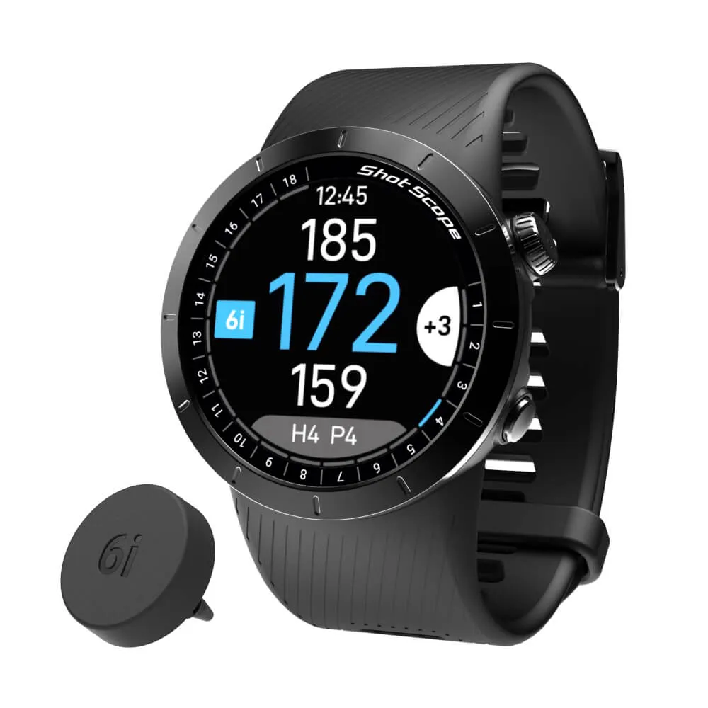 Shot Scope X5 Premium Golf GPS Watch with Automatic Performance Tracking