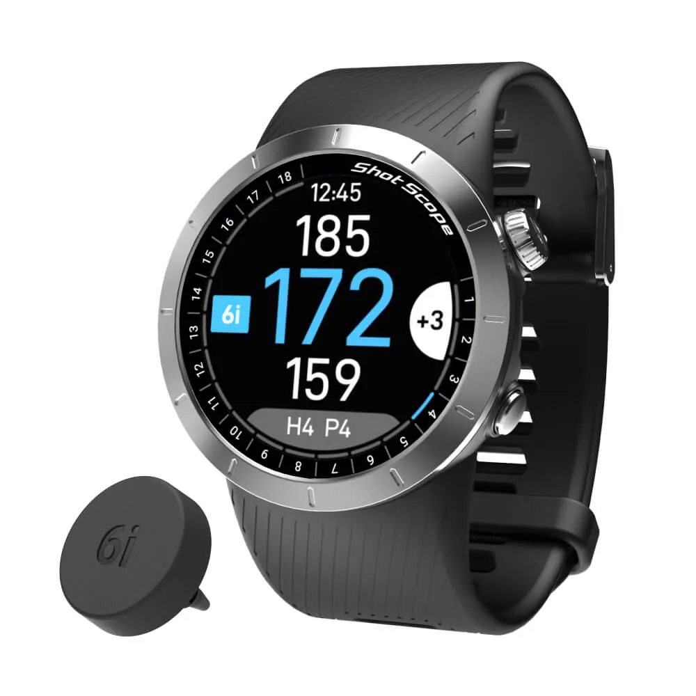 Shot Scope X5 Premium Golf GPS Watch with Automatic Performance Tracking