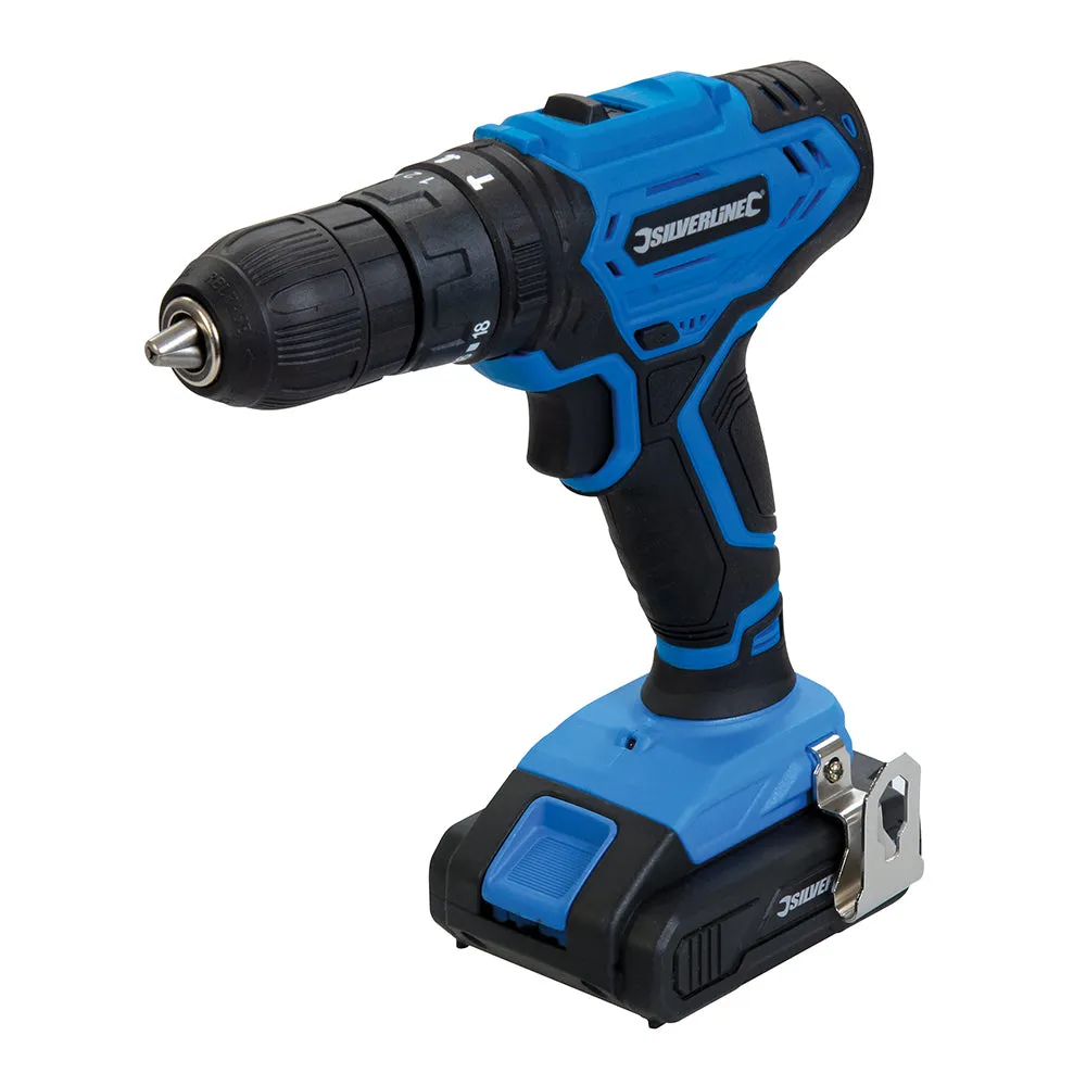 Silverline 998003 18V cordless Combi Hammer Drill