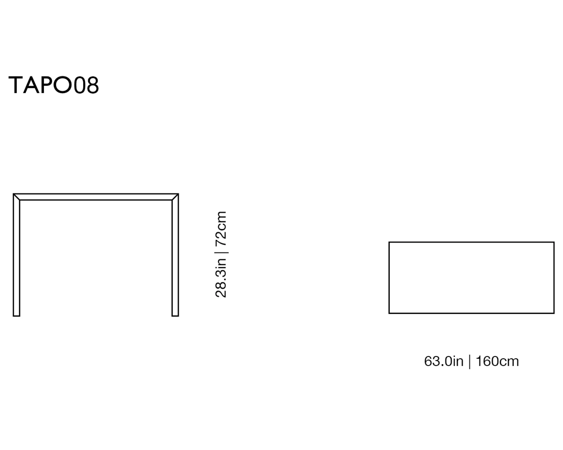 SiO2 Bridge Low Table