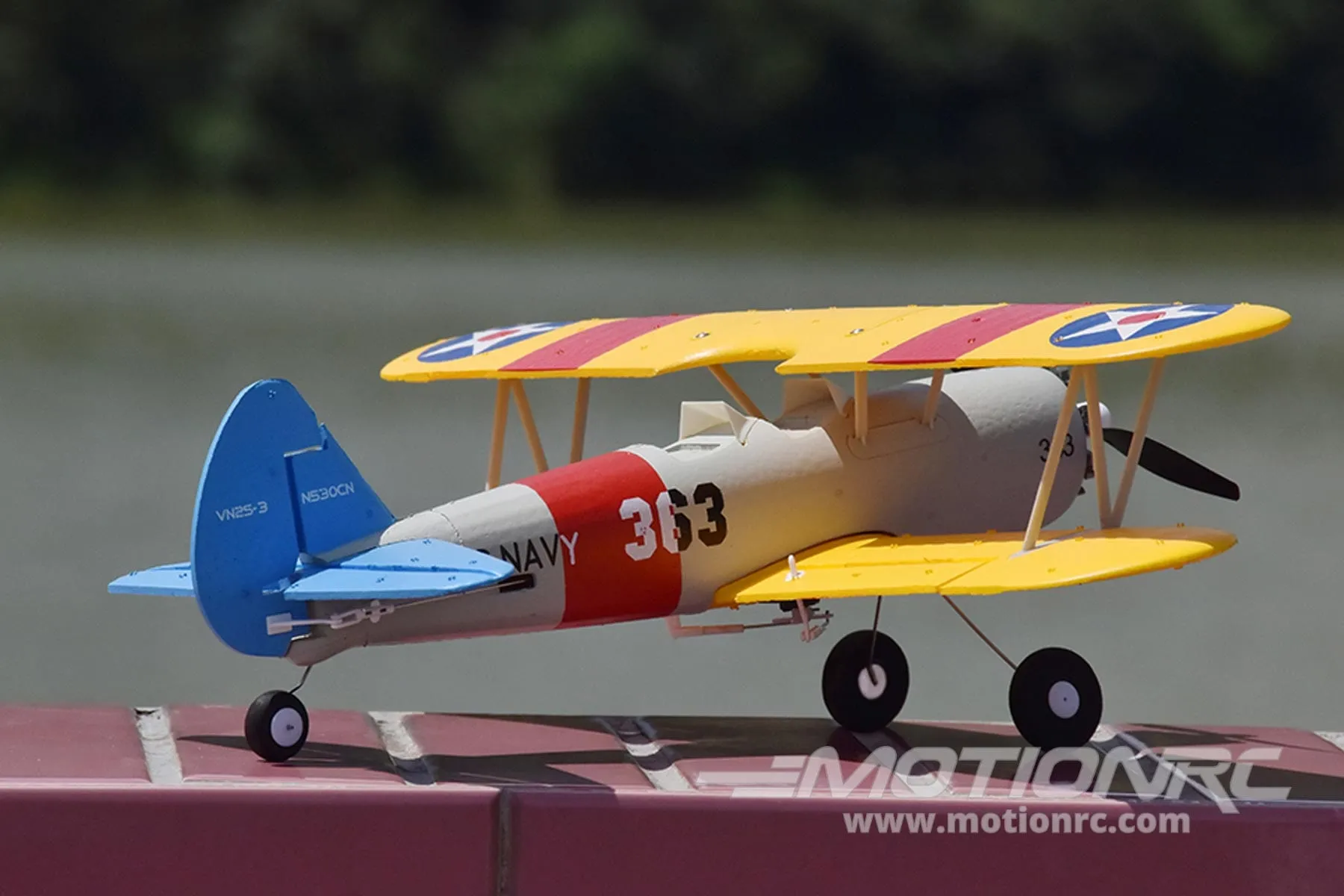 Skynetic N2S-2 Stearman EPP with Gyro 360mm (14.2") Wingspan - FTR