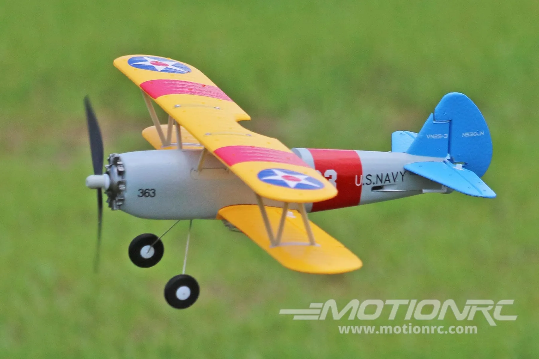 Skynetic N2S-2 Stearman EPP with Gyro 360mm (14.2") Wingspan - FTR