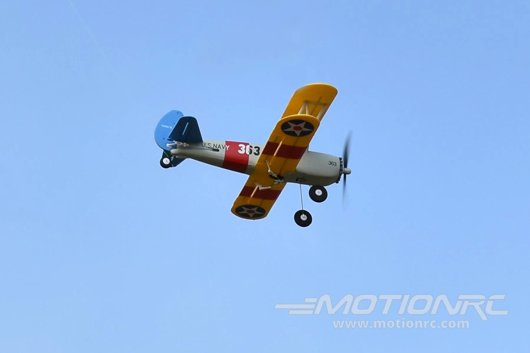 Skynetic N2S-2 Stearman EPP with Gyro 360mm (14.2") Wingspan - FTR