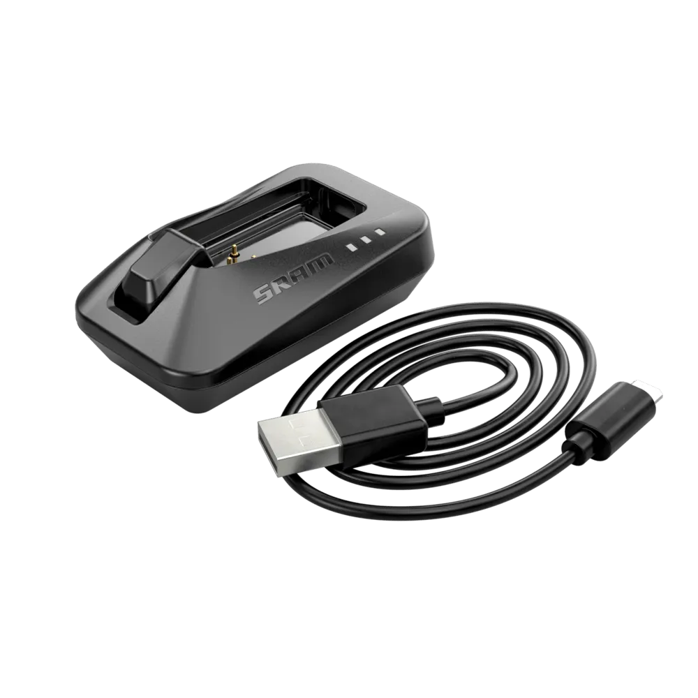 SRAM eTap Battery Charger and Cord- Battery Dock USB plug-in