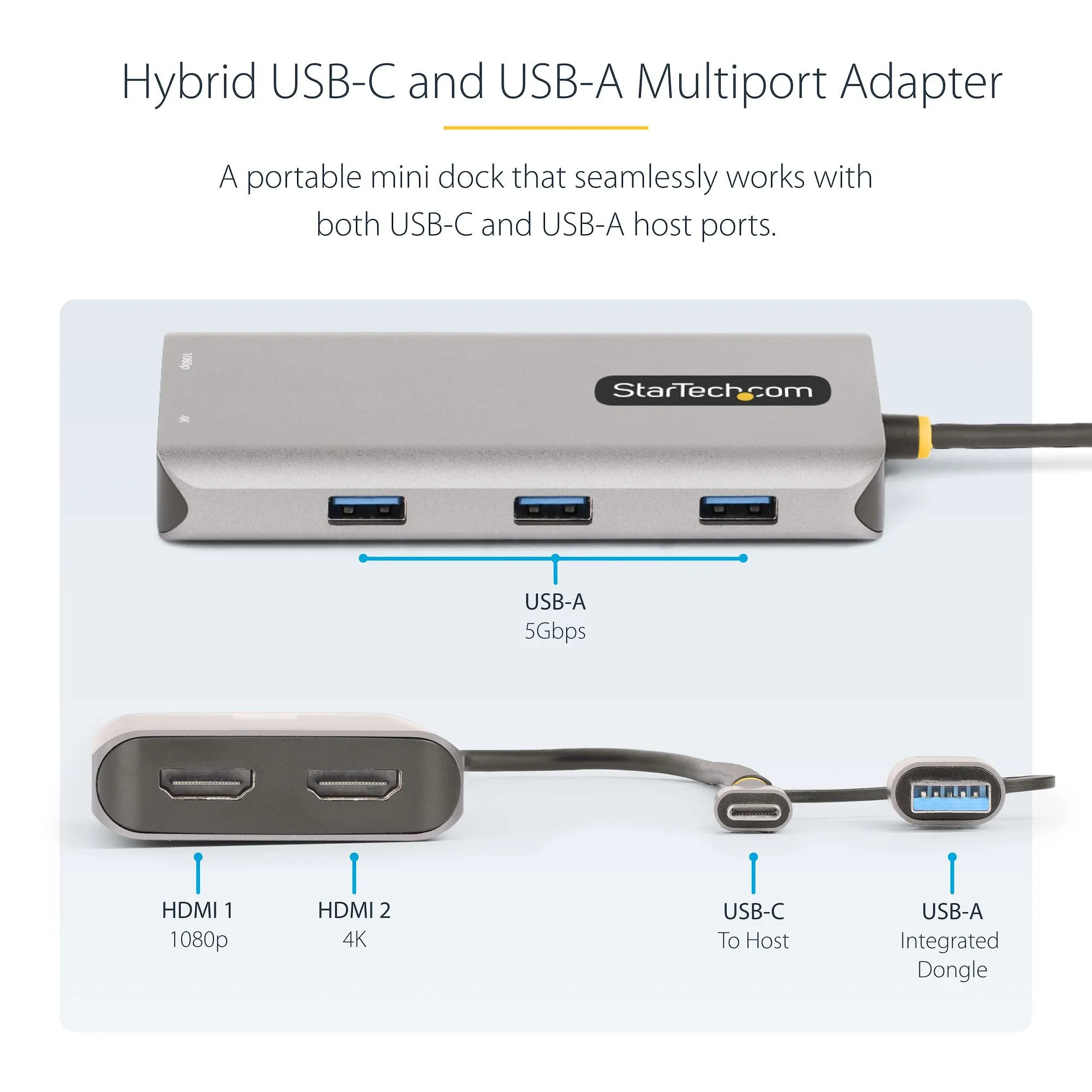 Startech.Com Usb-C Multiport Adapter 167B-Usbc-Multiport