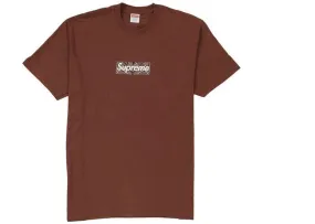 Supreme Bandana Box Logo Tee Brown