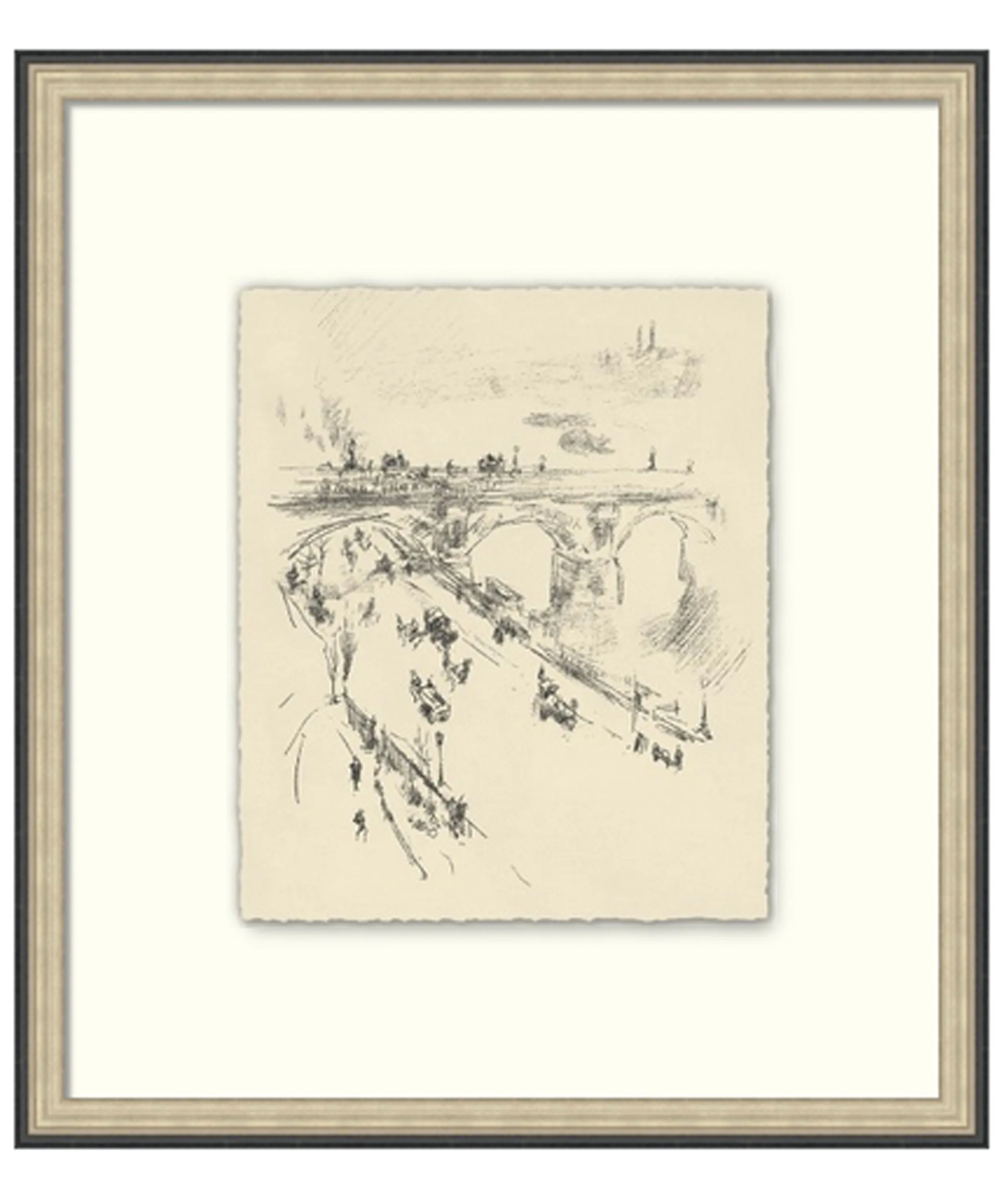 The Bridge Etching Sketch