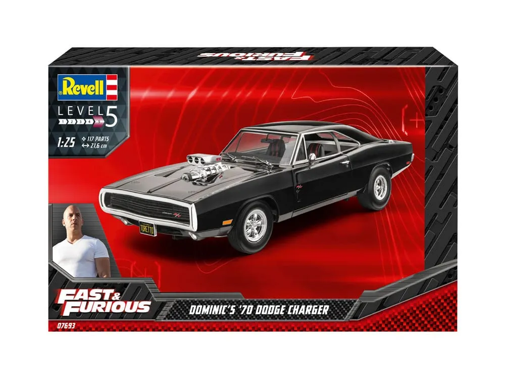 The Fast & Furious Model Kit Dominics 1970 Dodge Charger